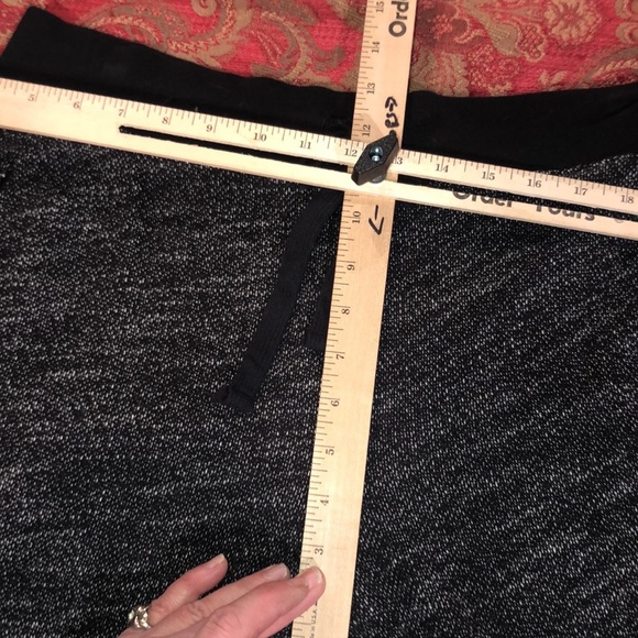 SO black & gray XL 100% cotton joggers w/ pockets ties @ waist NWOT - Picture 4 of 11
